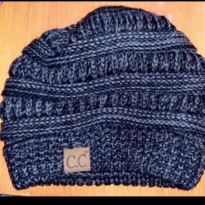C.C black beenie